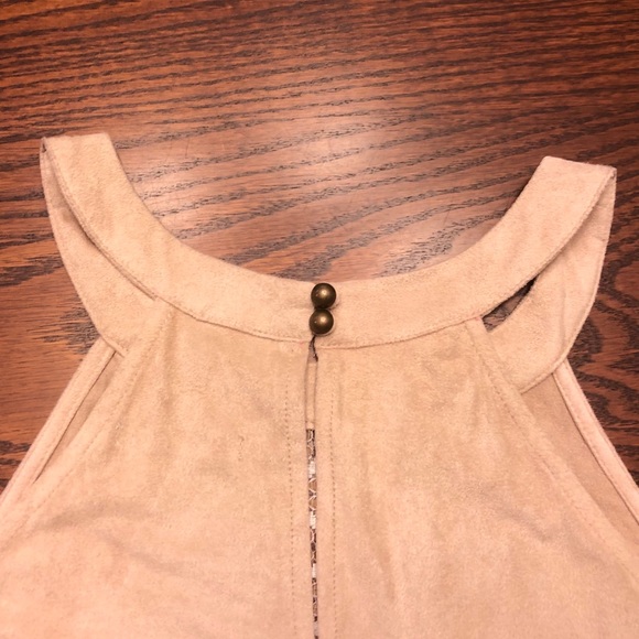 2/$30 Maurices Khaki/Tan Tank Tunic EUC Sz S - Picture 4 of 8